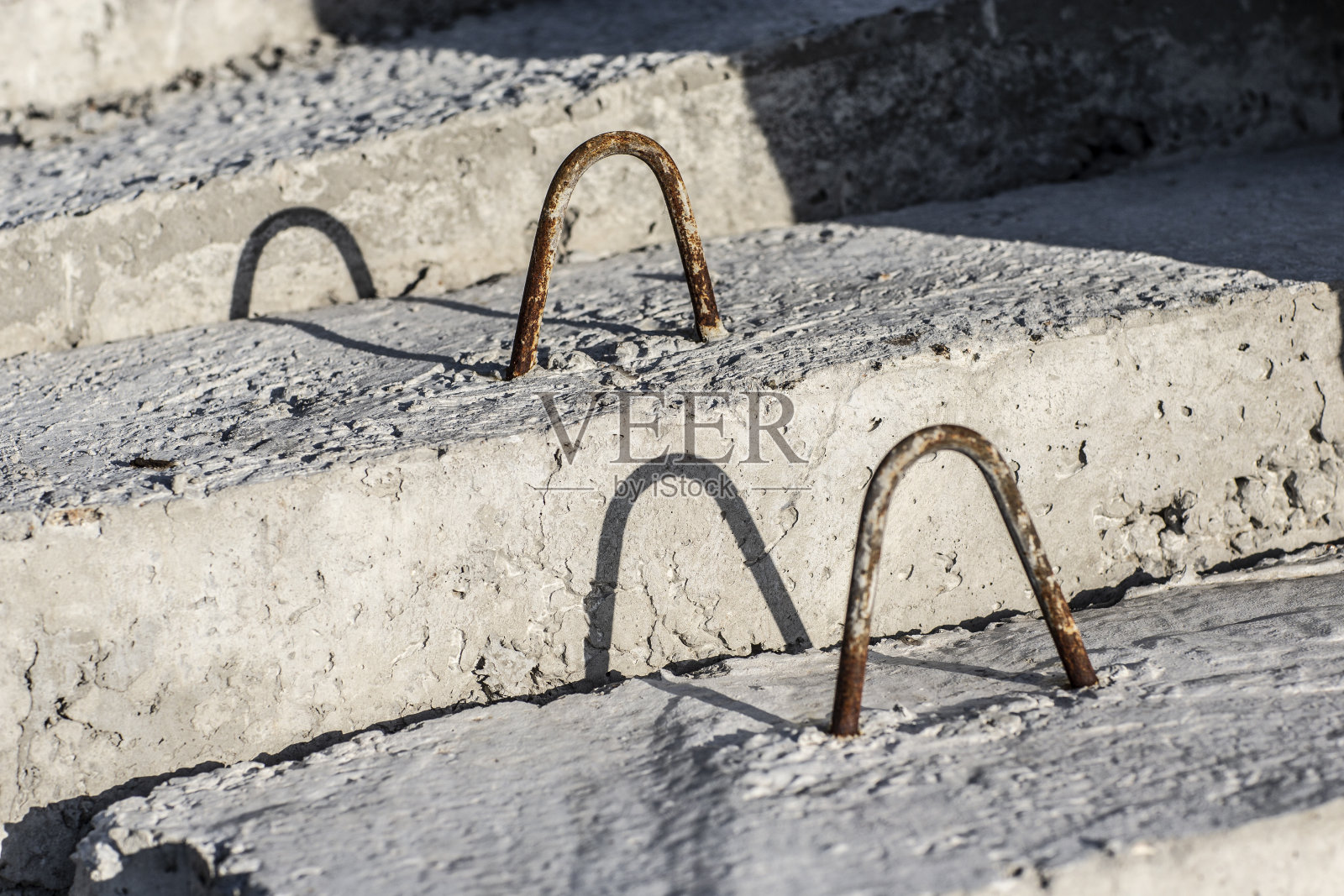 用于基础的混凝土砌块照片摄影图片