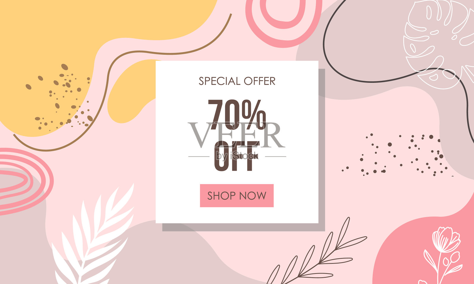 抽象的背景插画图片素材