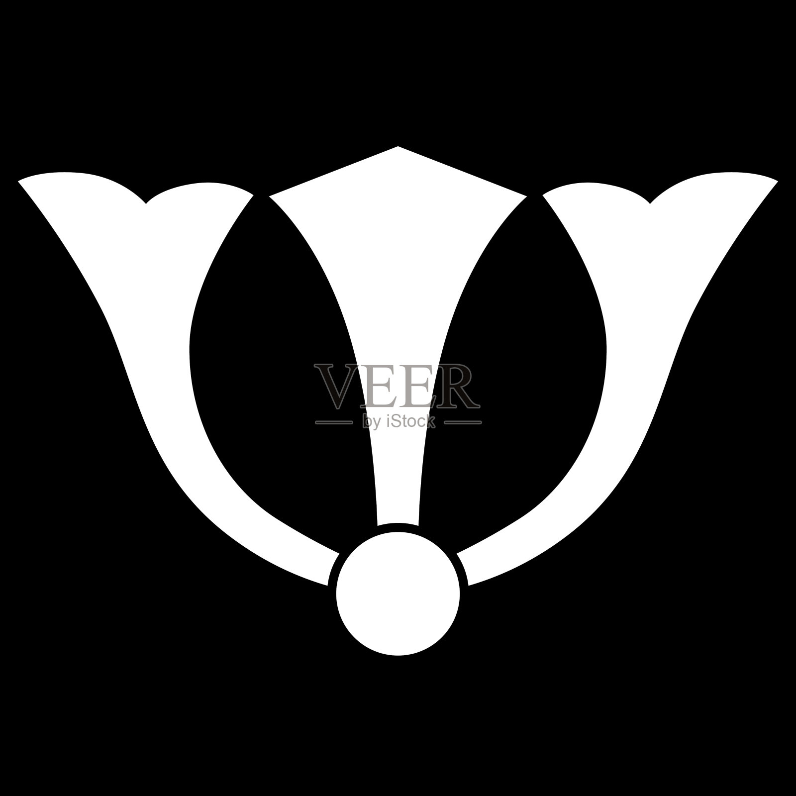 剑冠插画图片素材