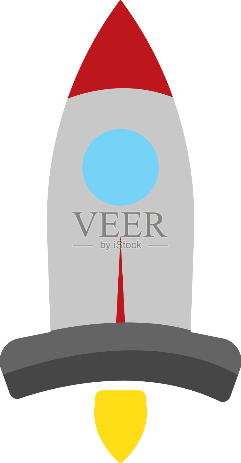 火箭图标设计设计元素图片
