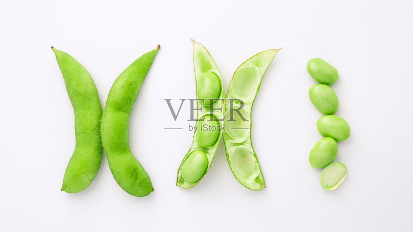 绿色大豆照片摄影图片