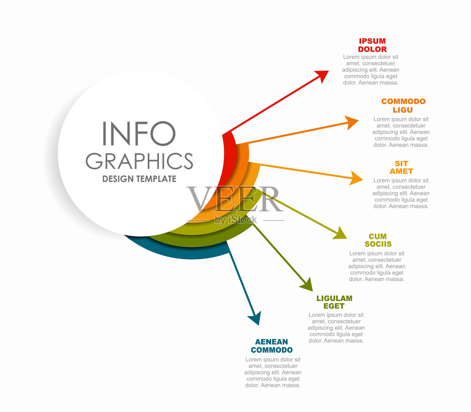 信息图设计模板与位置的数据。矢量插图。插画图片素材