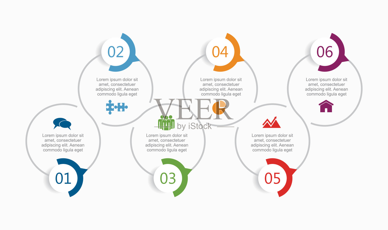 信息图设计模板与位置的数据。矢量插图。插画图片素材