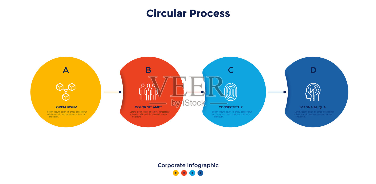 现代信息模板插画图片素材