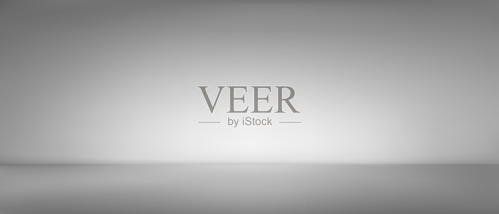 灰色的工作室墙壁和地板背景。产品展示用文案空间进行内容设计展示。矢量图插画图片素材