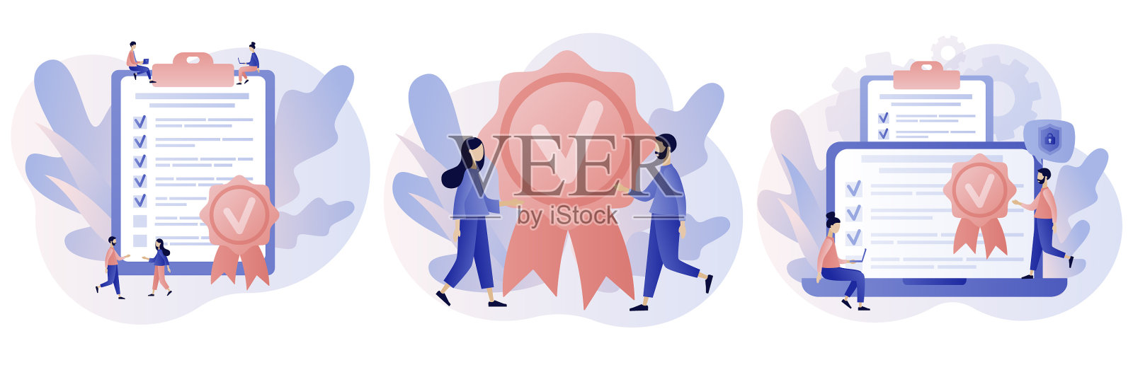 质量保证，质量把关设计元素图片