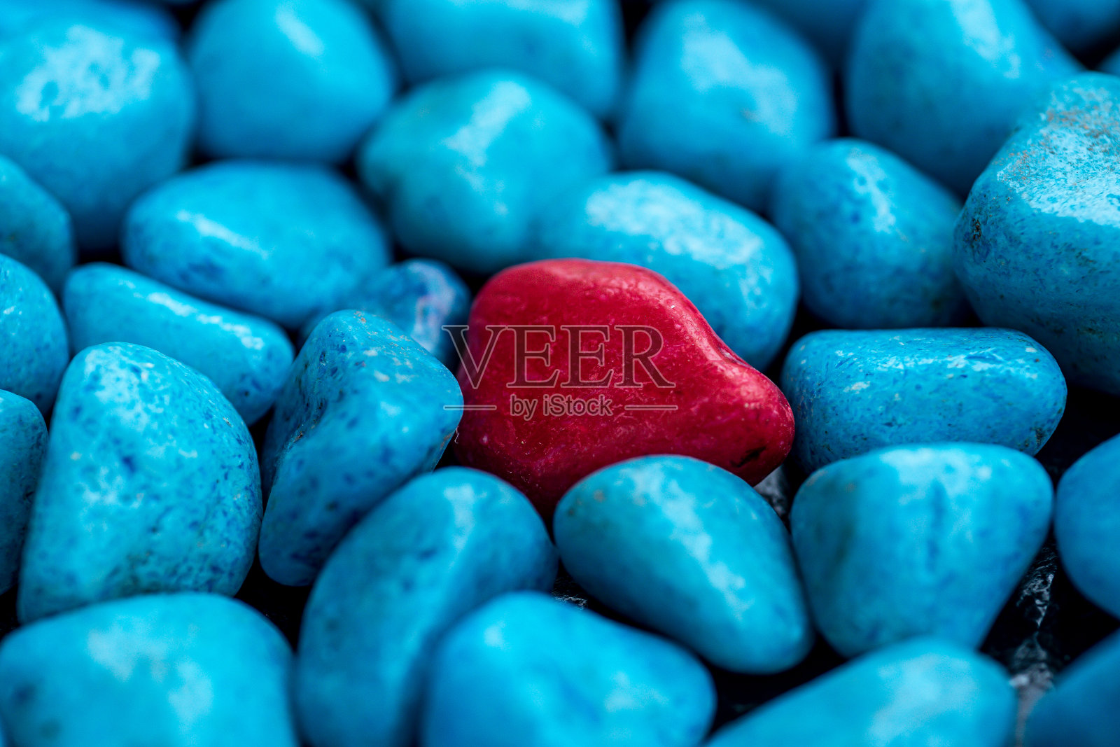 五彩缤纷的鹅卵石照片摄影图片