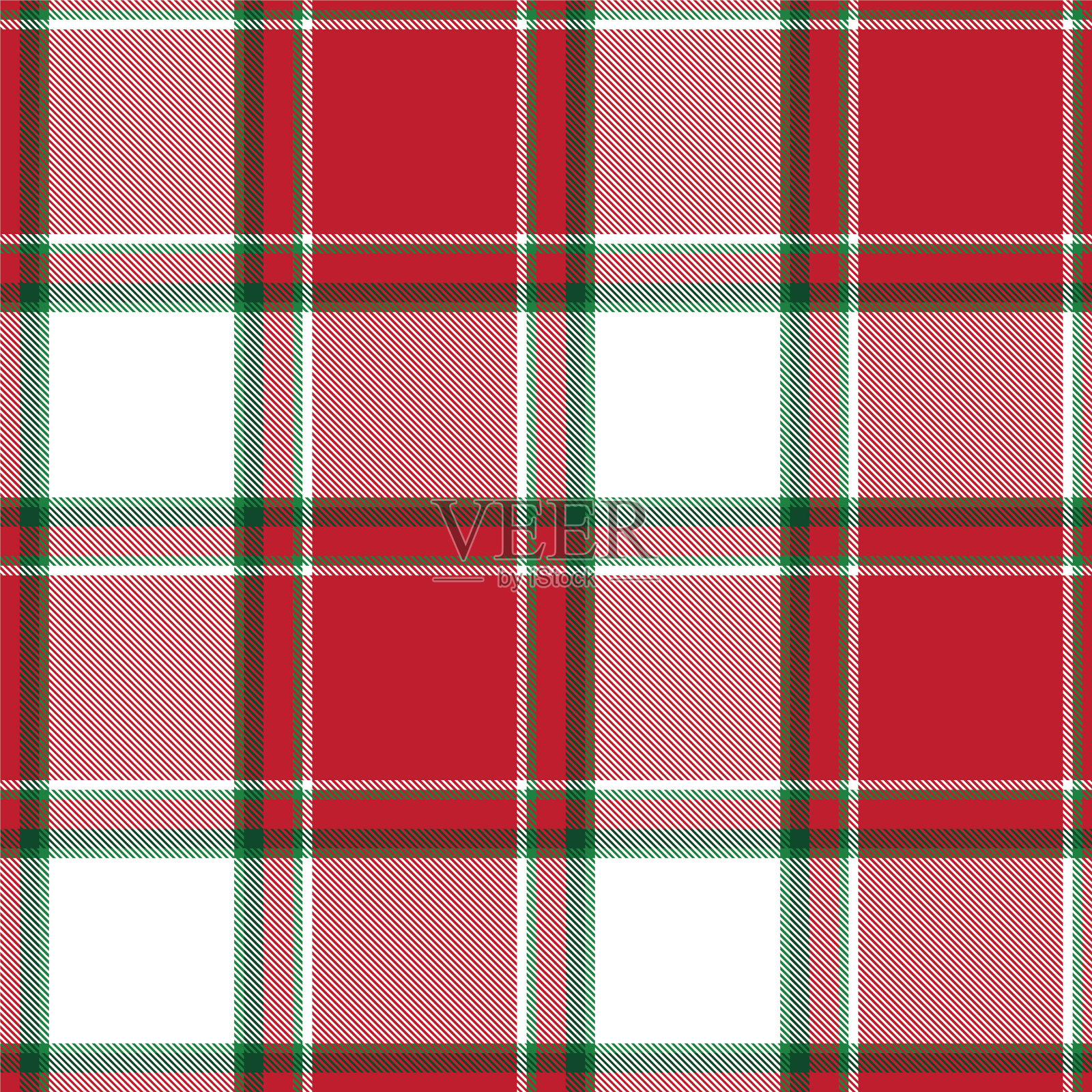红色渐变格纹无缝图案插画图片素材
