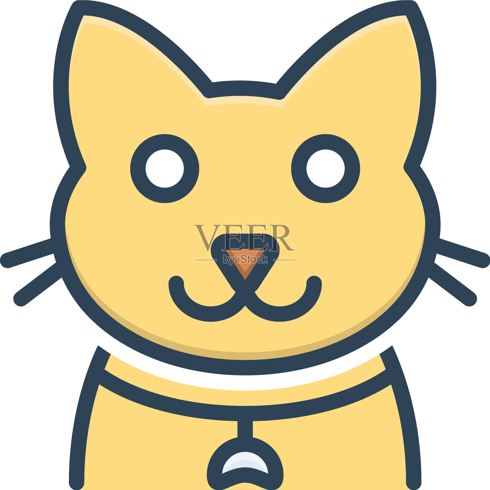 猫插画图片素材