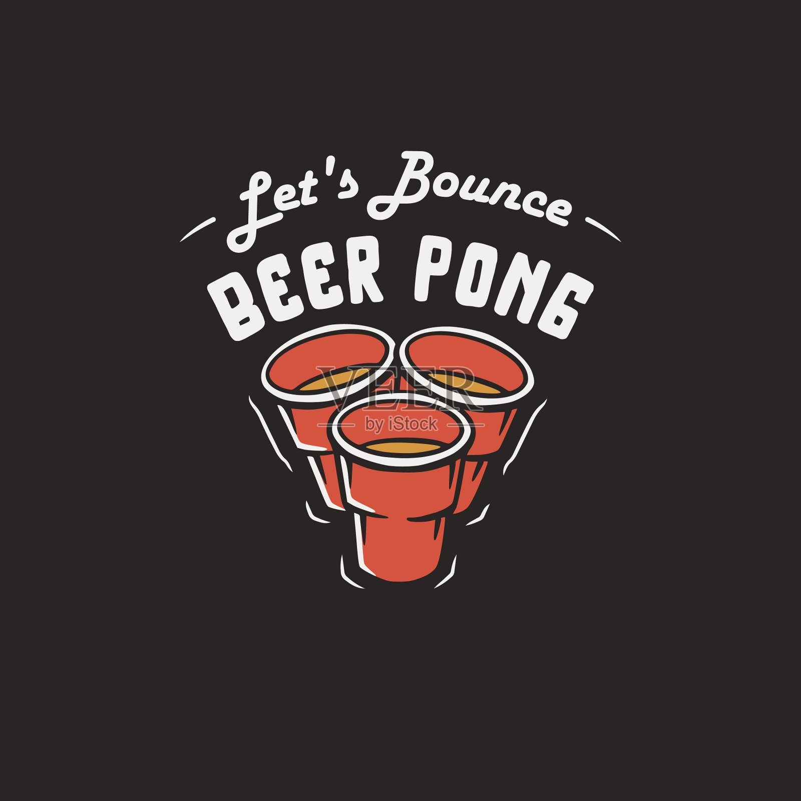 啤酒桌球比赛，酒吧学院啤酒杯插画图片素材