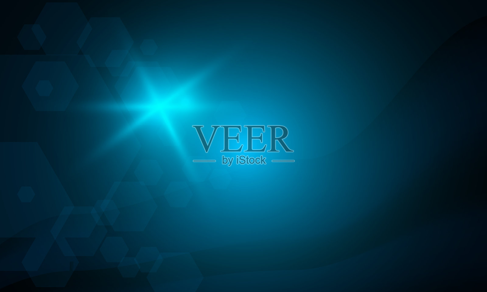 摘要技术背景采用深蓝色插画图片素材