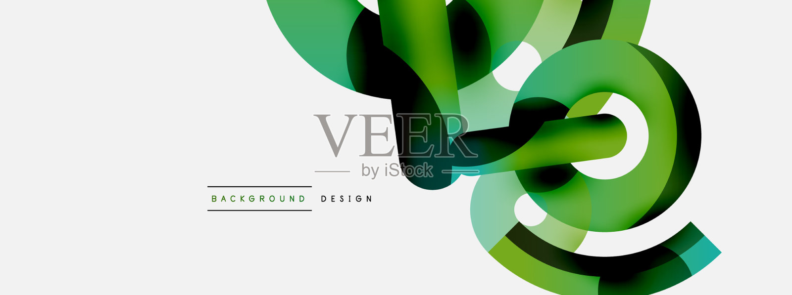 圆抽象背景插画图片素材