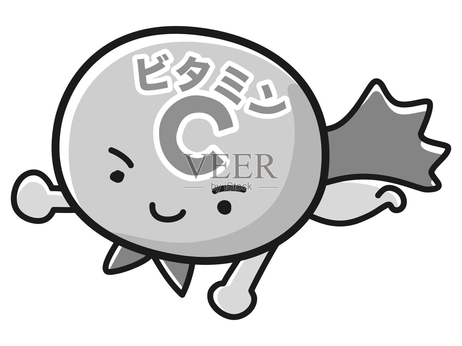 维C人物插图插画图片素材