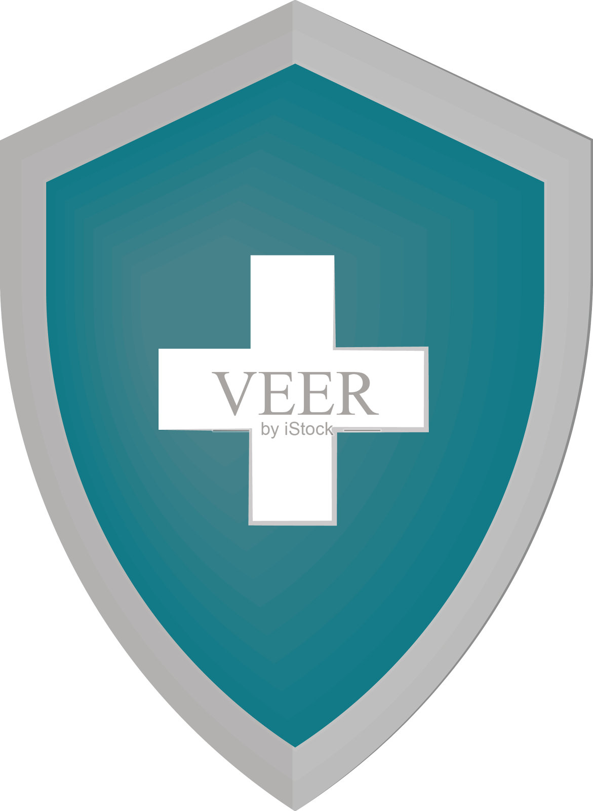 医疗盾牌图标设计元素图片