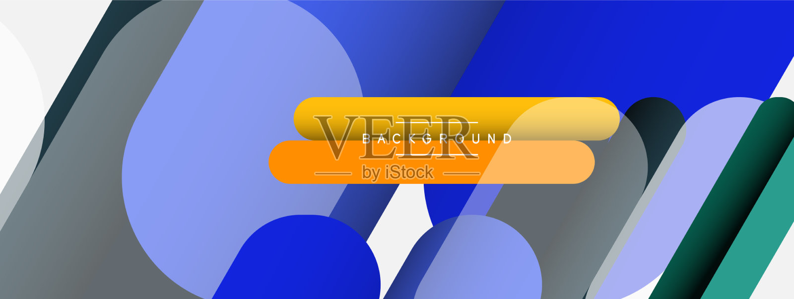 抽象背景圆形状线插画图片素材