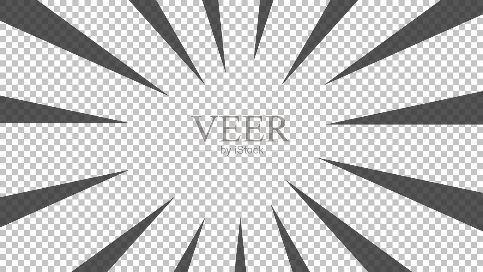 黑色漫画书透明背景插画图片素材