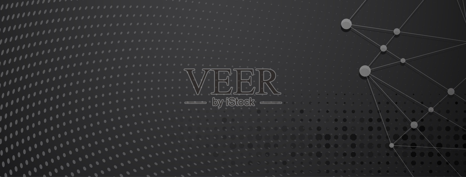 点和线的抽象背景插画图片素材