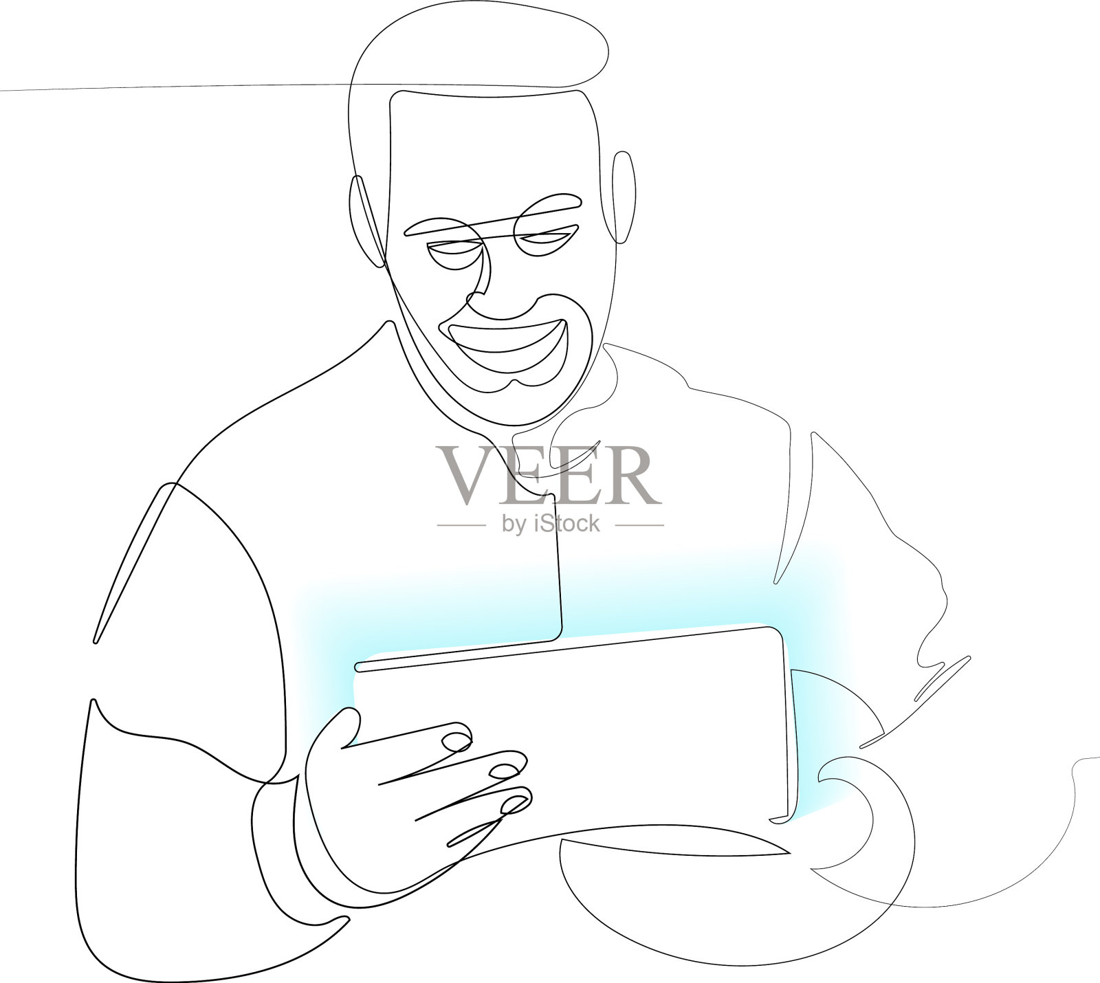 工程师穿制服，戴安全帽设计元素图片