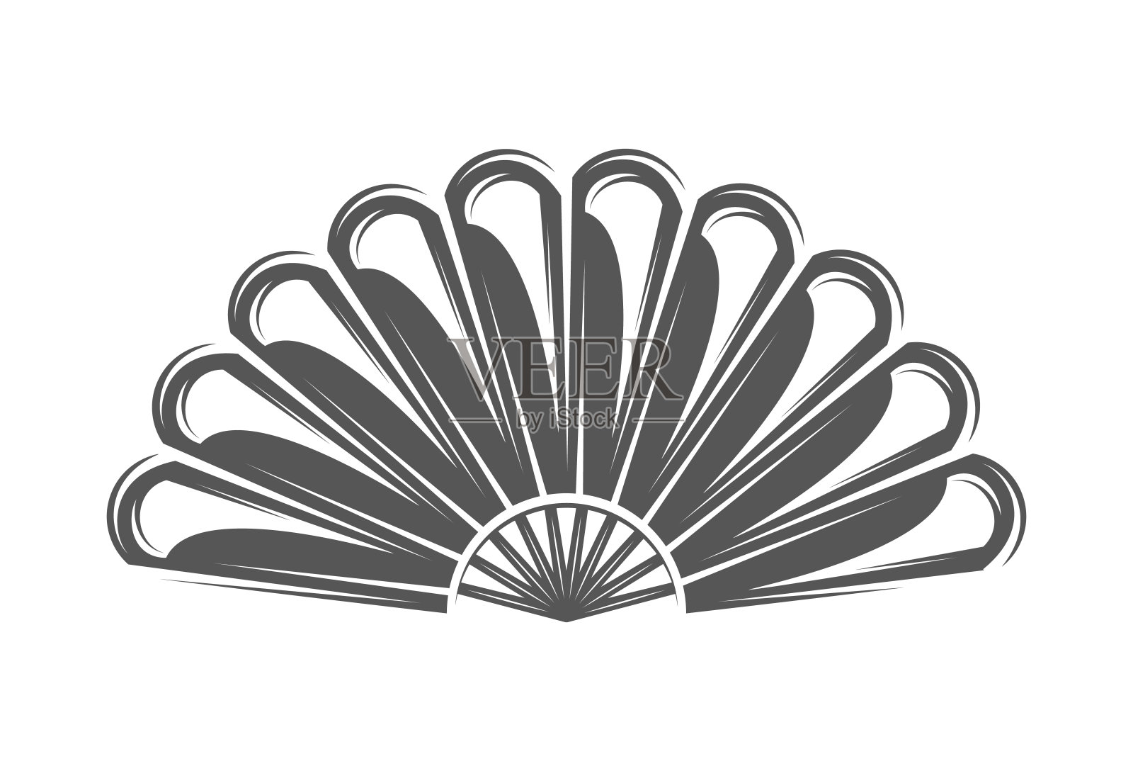 手持风扇图标插画图片素材