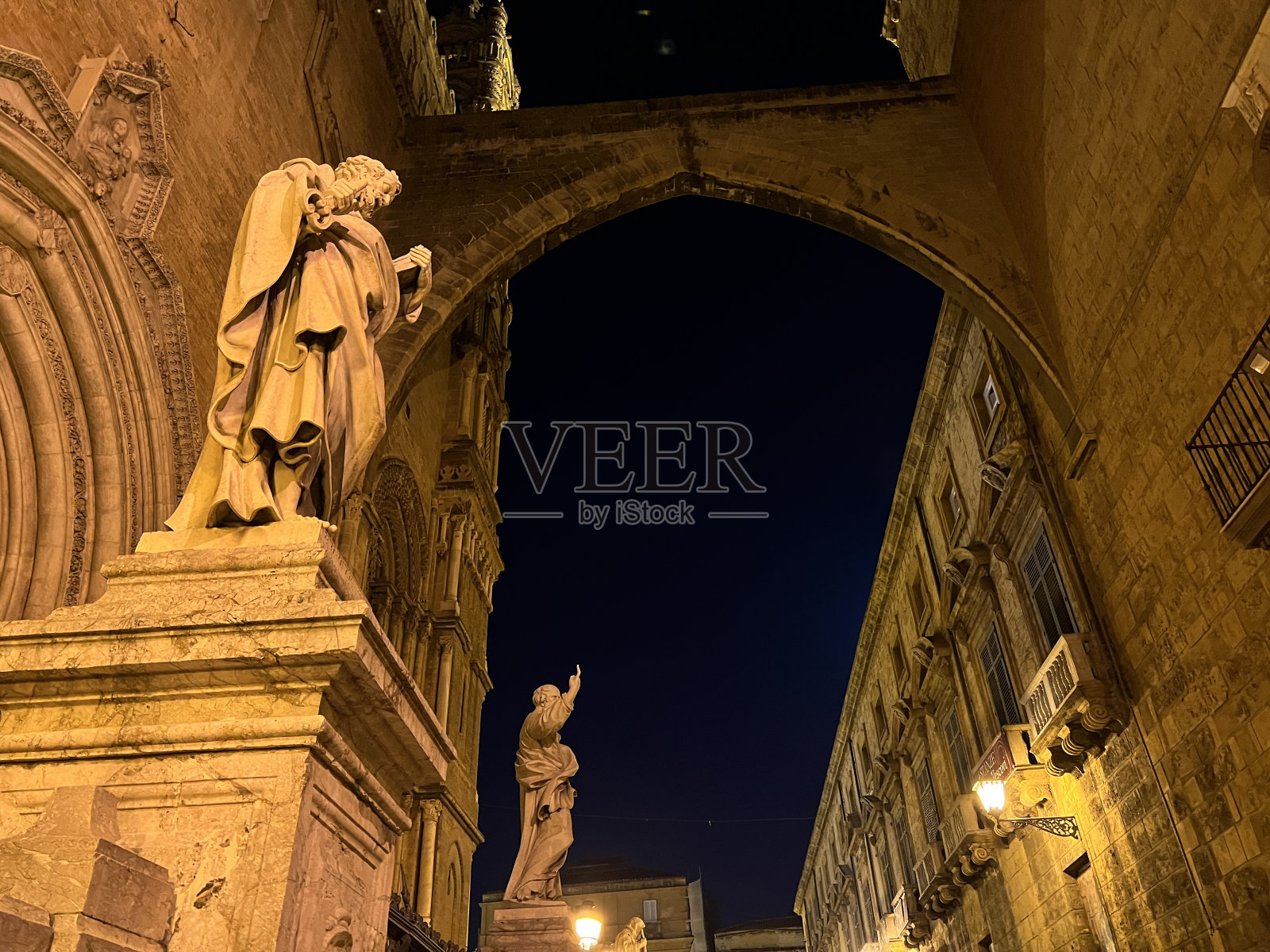 巴勒莫大教堂照片摄影图片