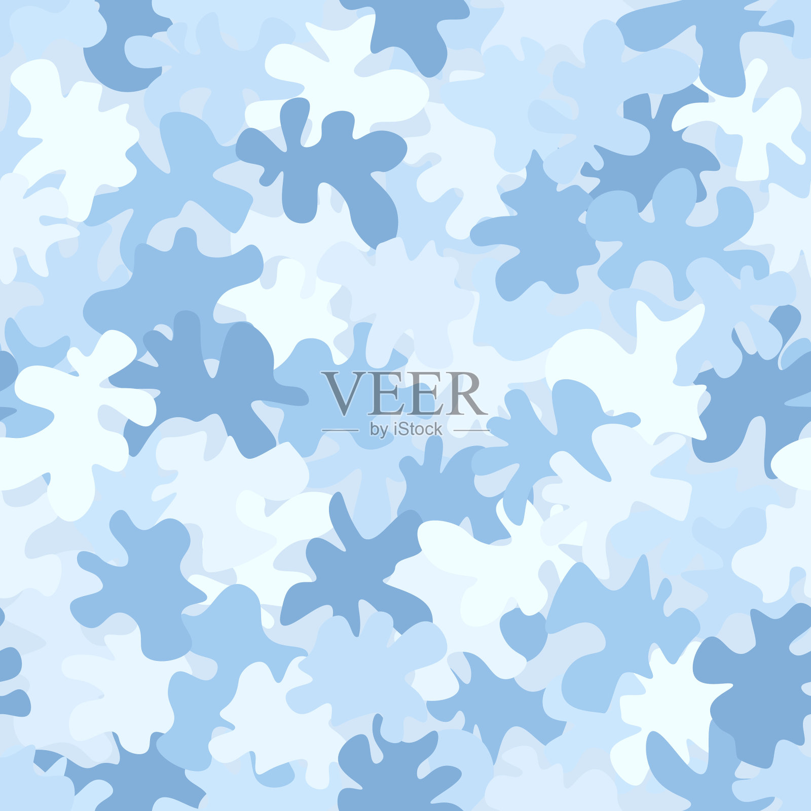 迷彩无缝图案背景经典插画图片素材