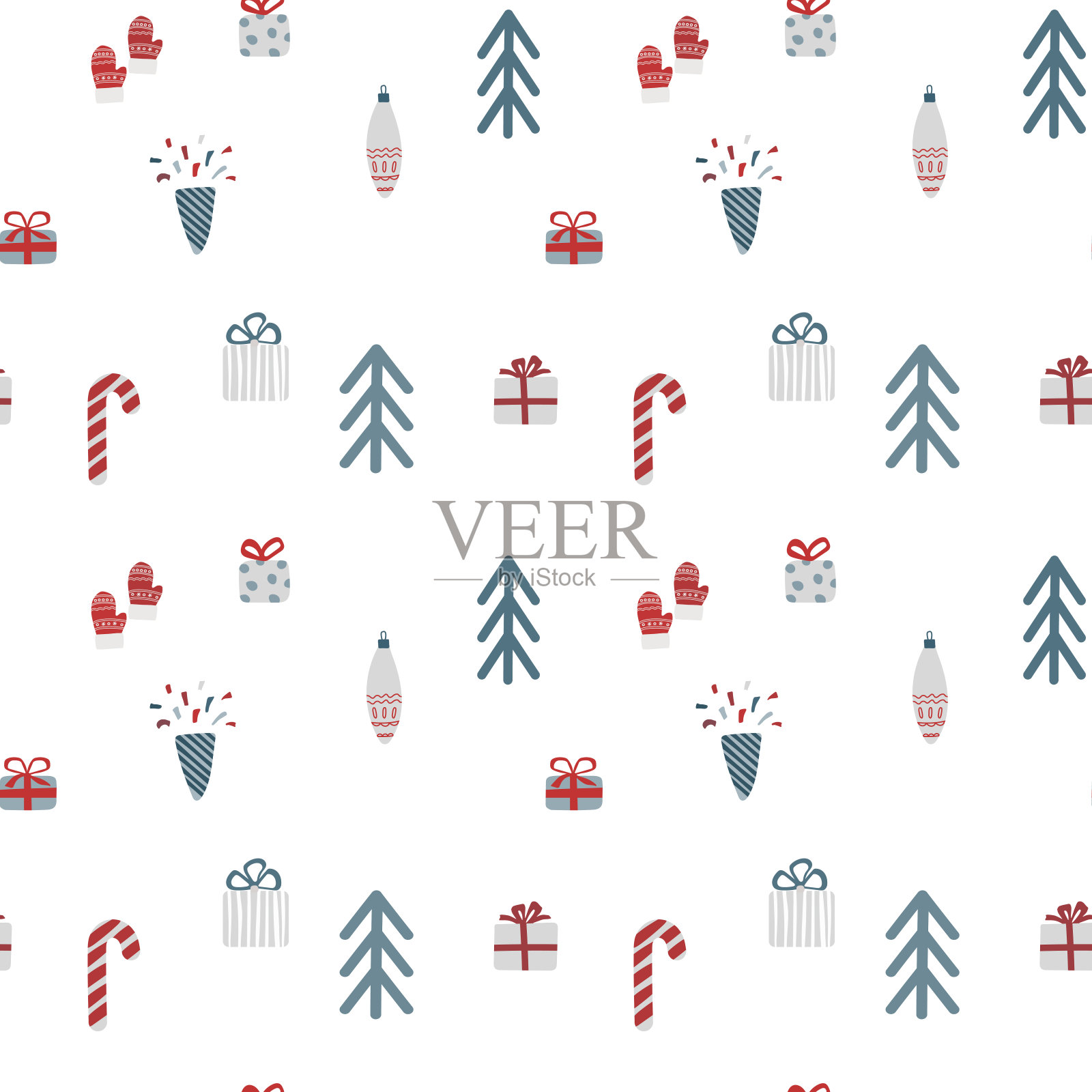 圣诞节的矢量图插画图片素材