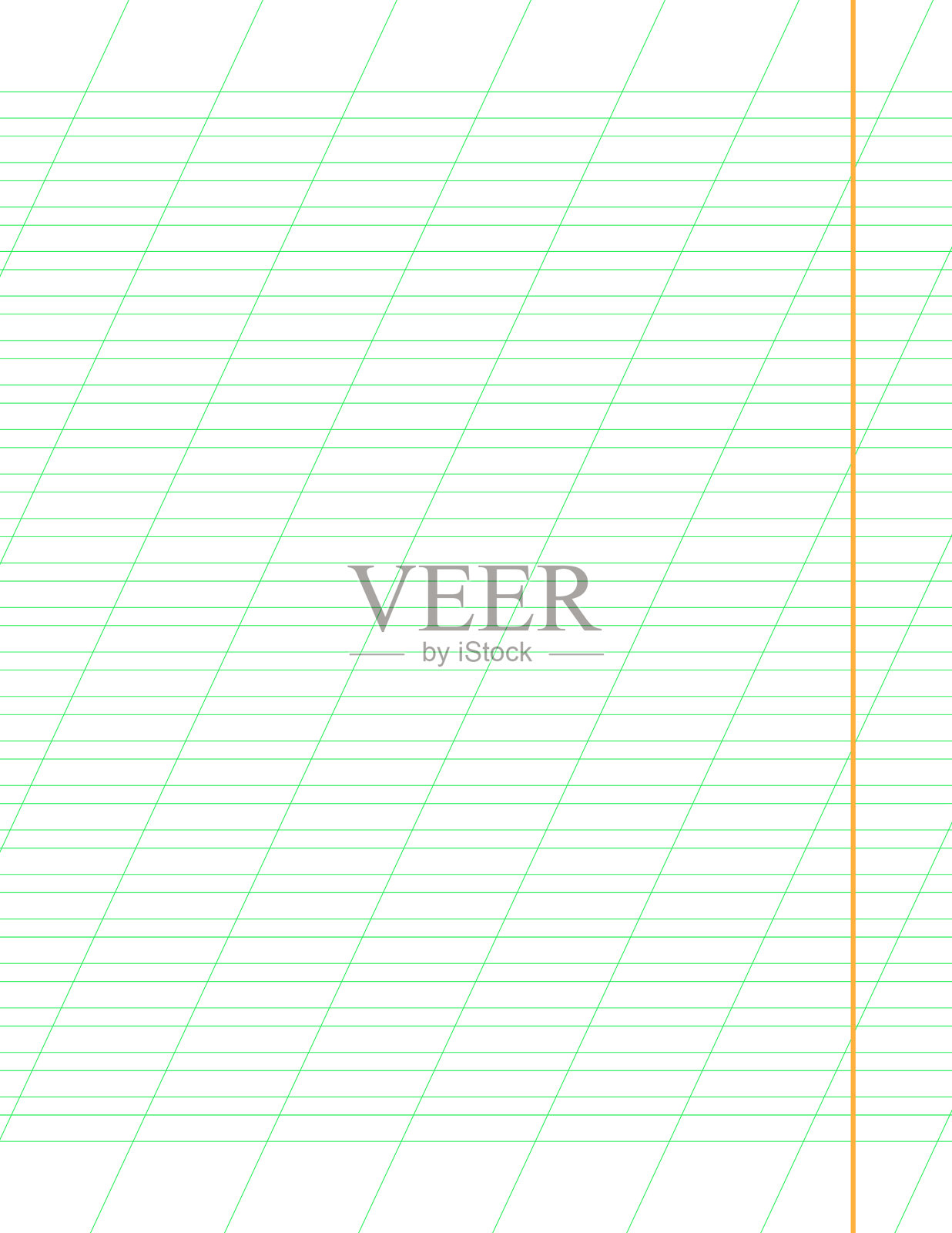 可打印的彩色方格纸插画图片素材