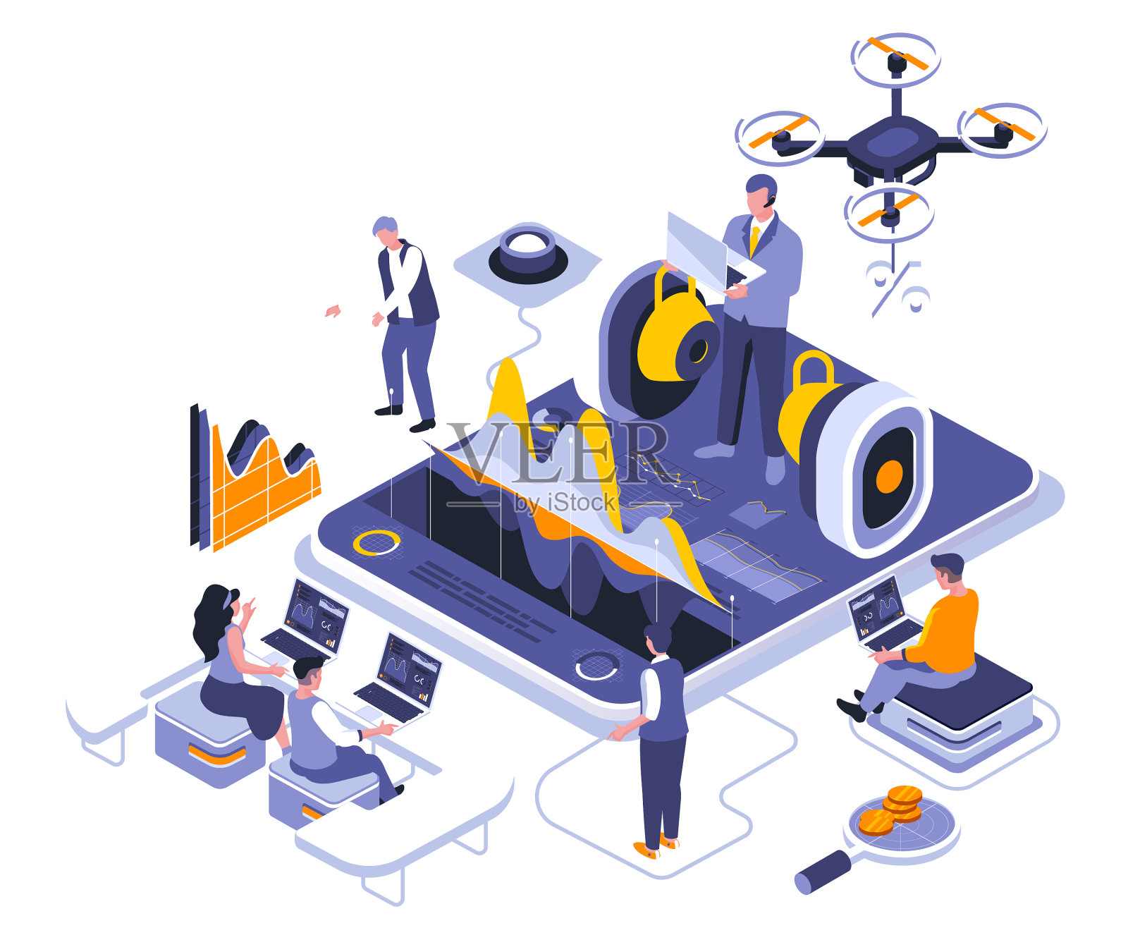 业务培训登陆页面模板设计元素图片