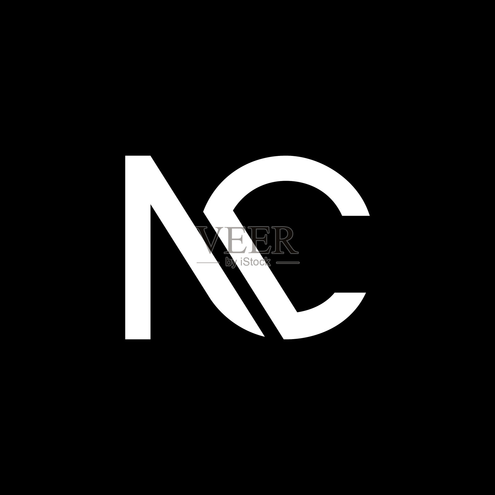 Cn或nc抽象信专业优秀插画图片素材