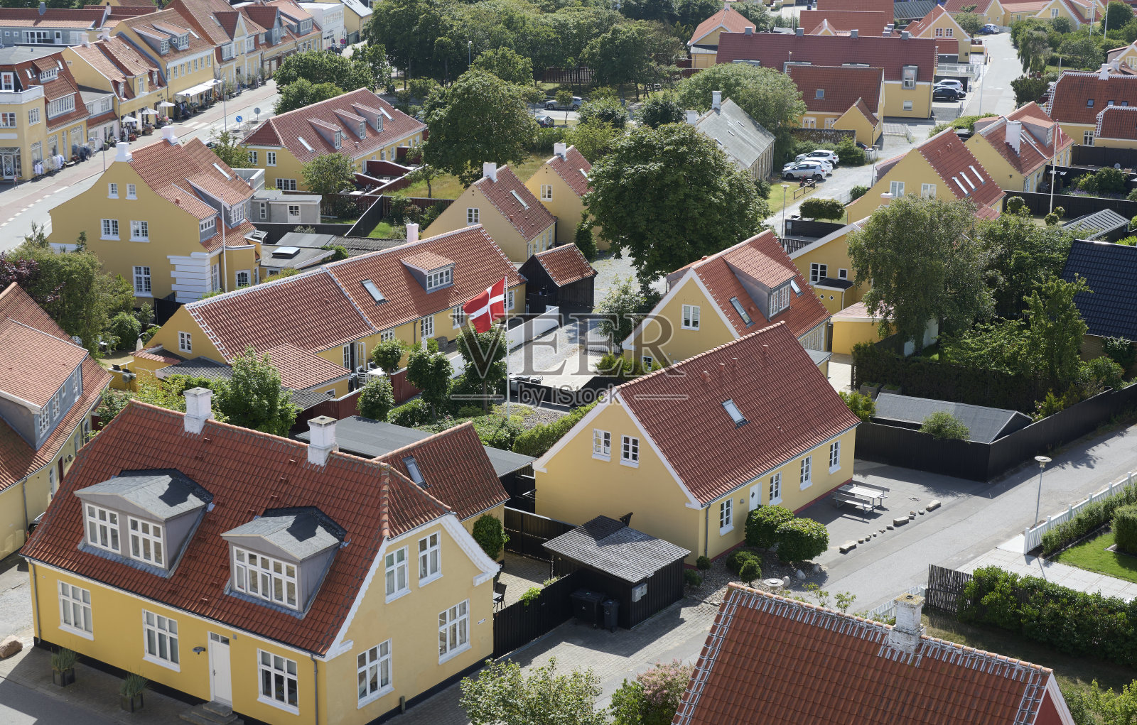 斯卡根传统住宅区照片摄影图片