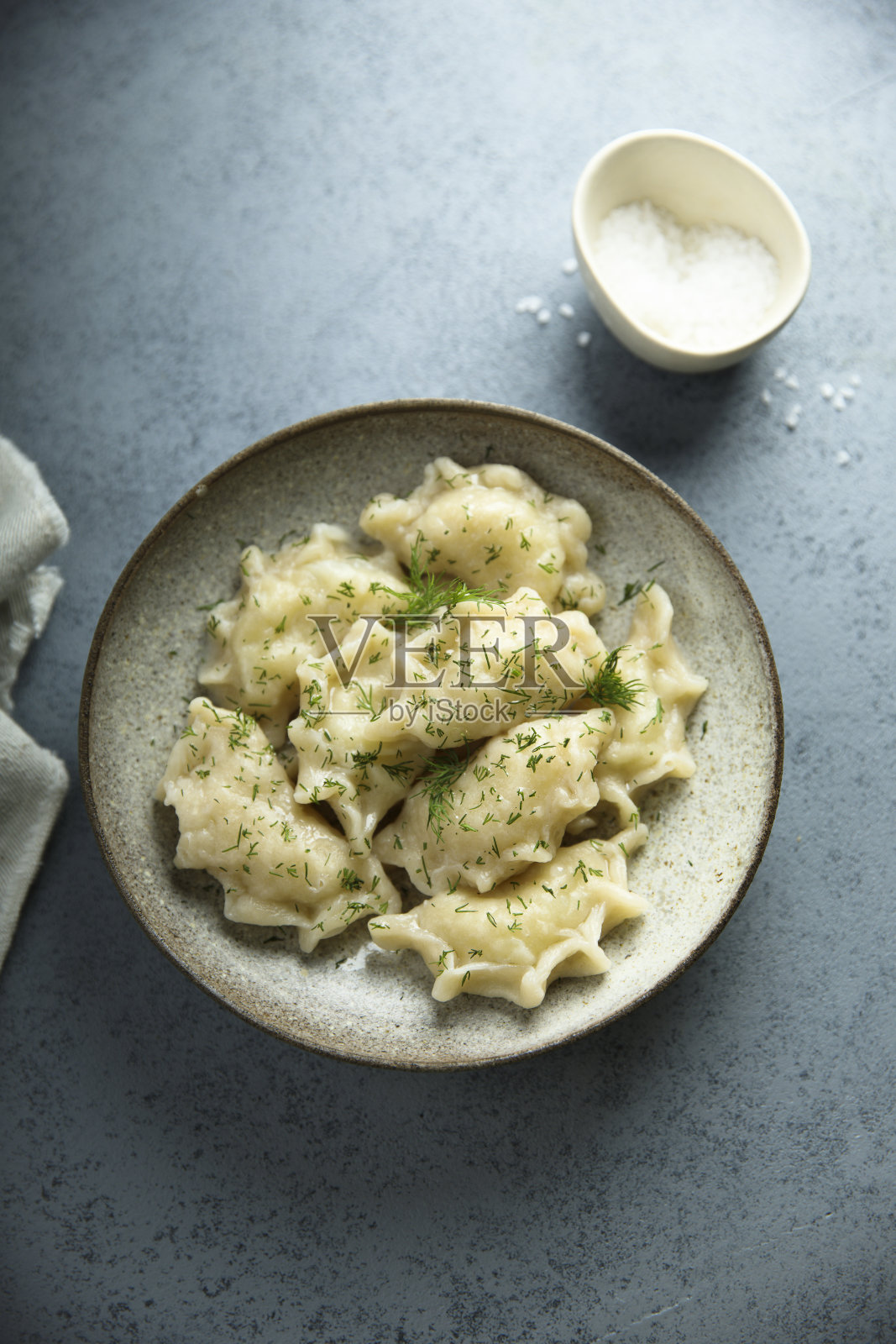 土豆饺子照片摄影图片