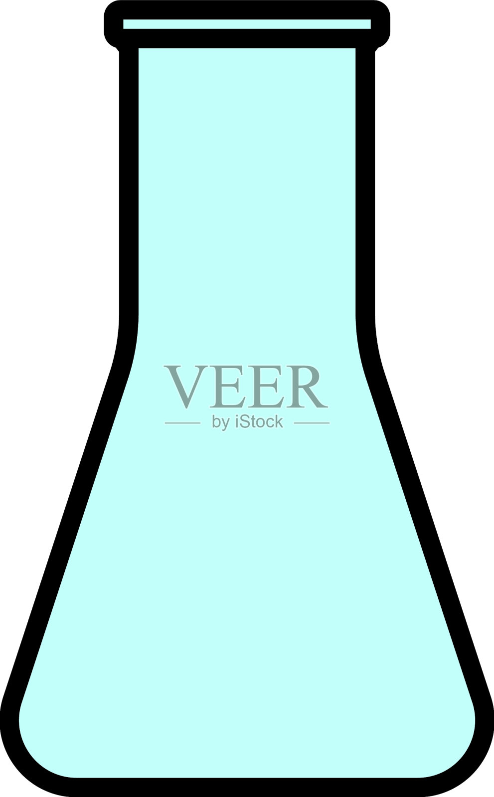 化学灯泡图标设计元素图片