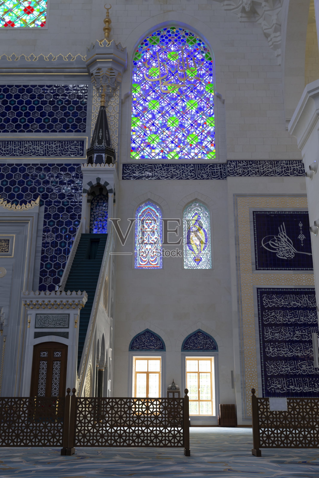 室内的清真寺照片摄影图片
