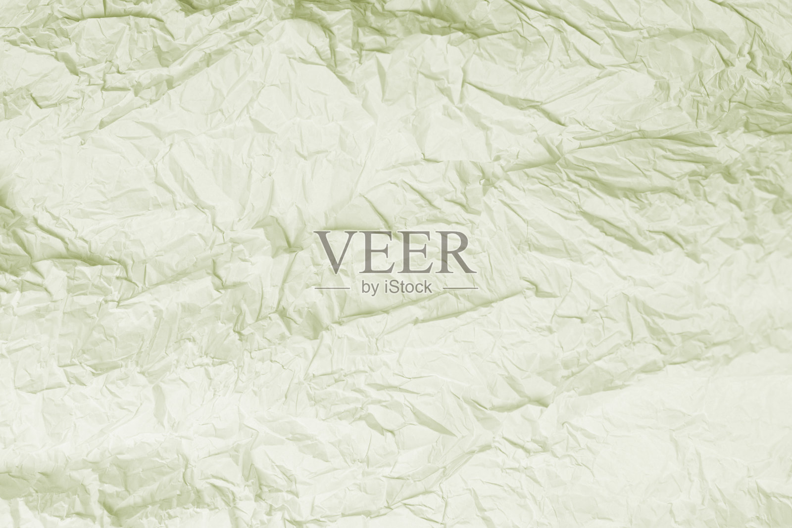 皱巴巴的白纸背景。照片摄影图片