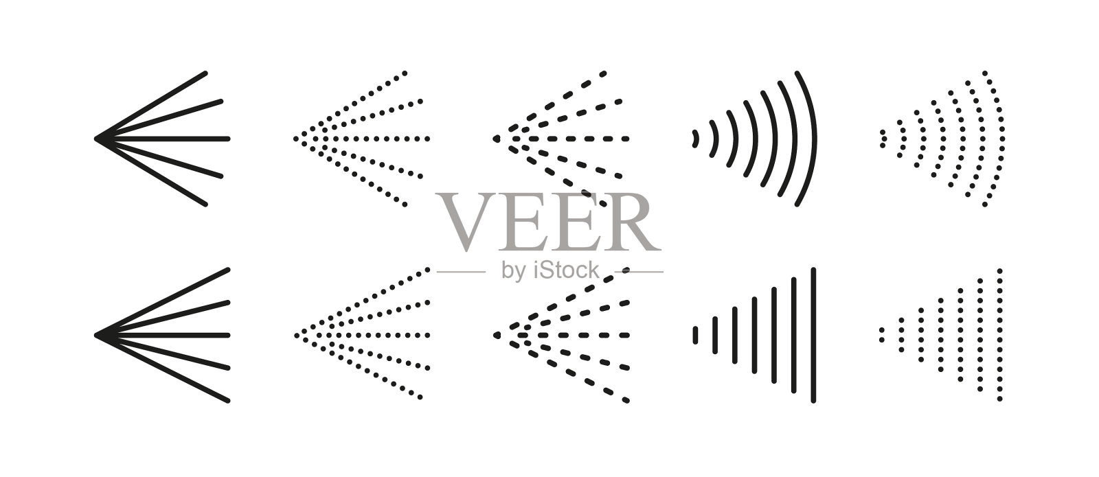 喷雾蒸汽图标水香水油漆或插画图片素材