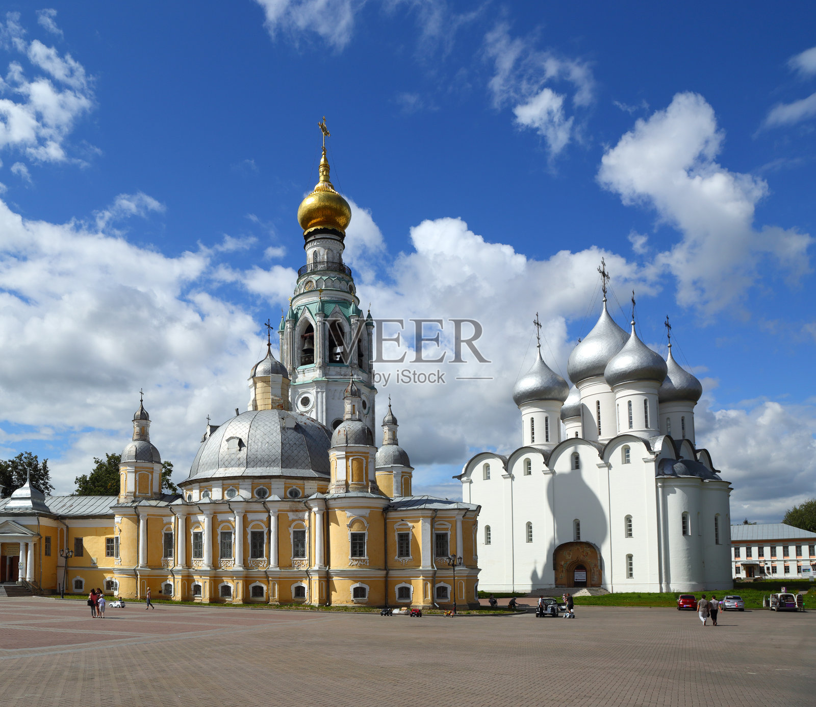 沃洛达市的主要广场照片摄影图片