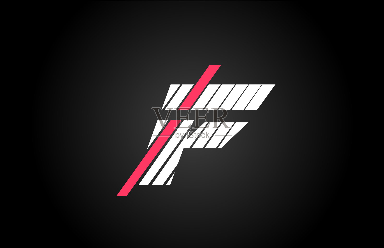 线条设计字母字母图标标志设计插画图片素材