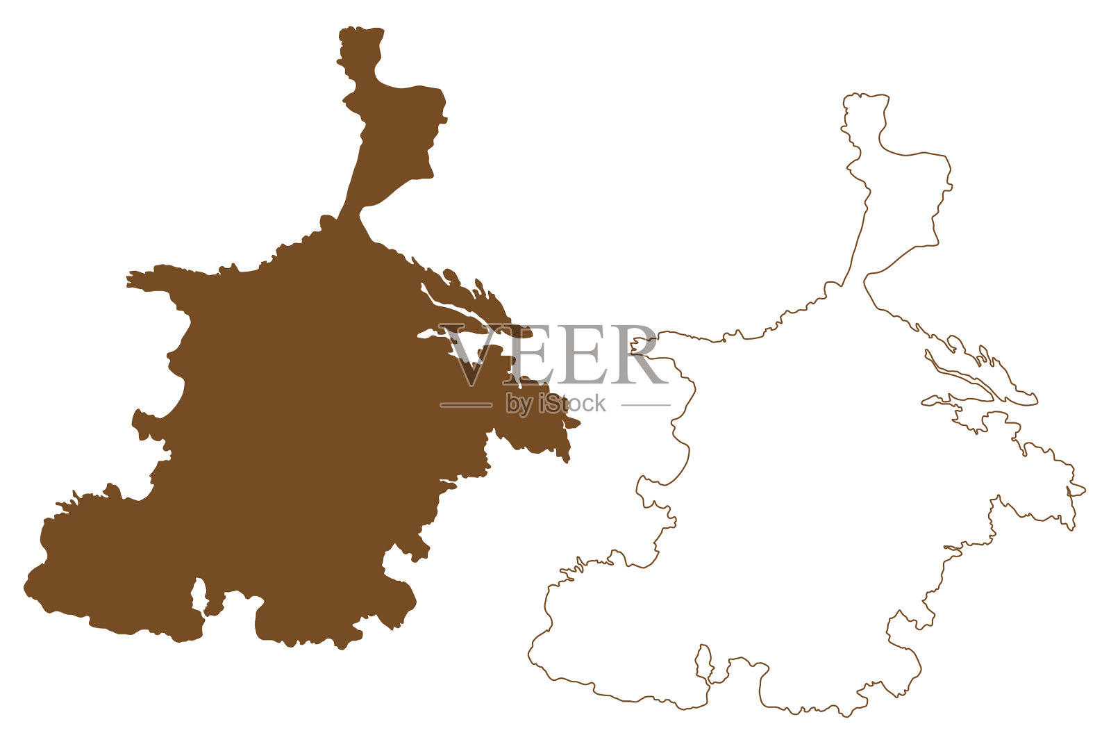 巴拉岛，大不列颠联合王国和设计元素图片