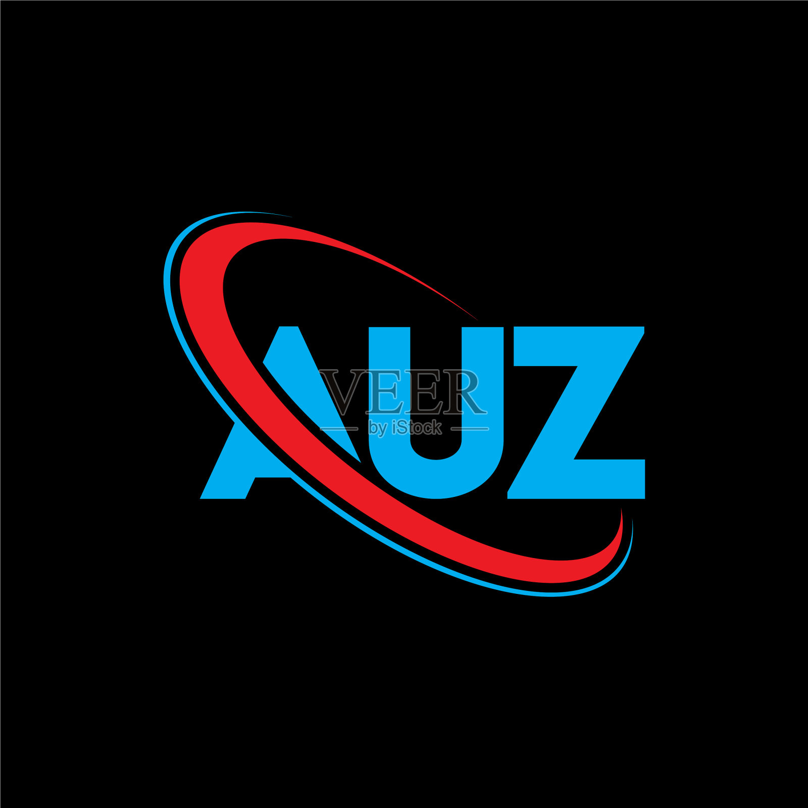 Auz标志Auz字母Auz字母logo设计插画图片素材