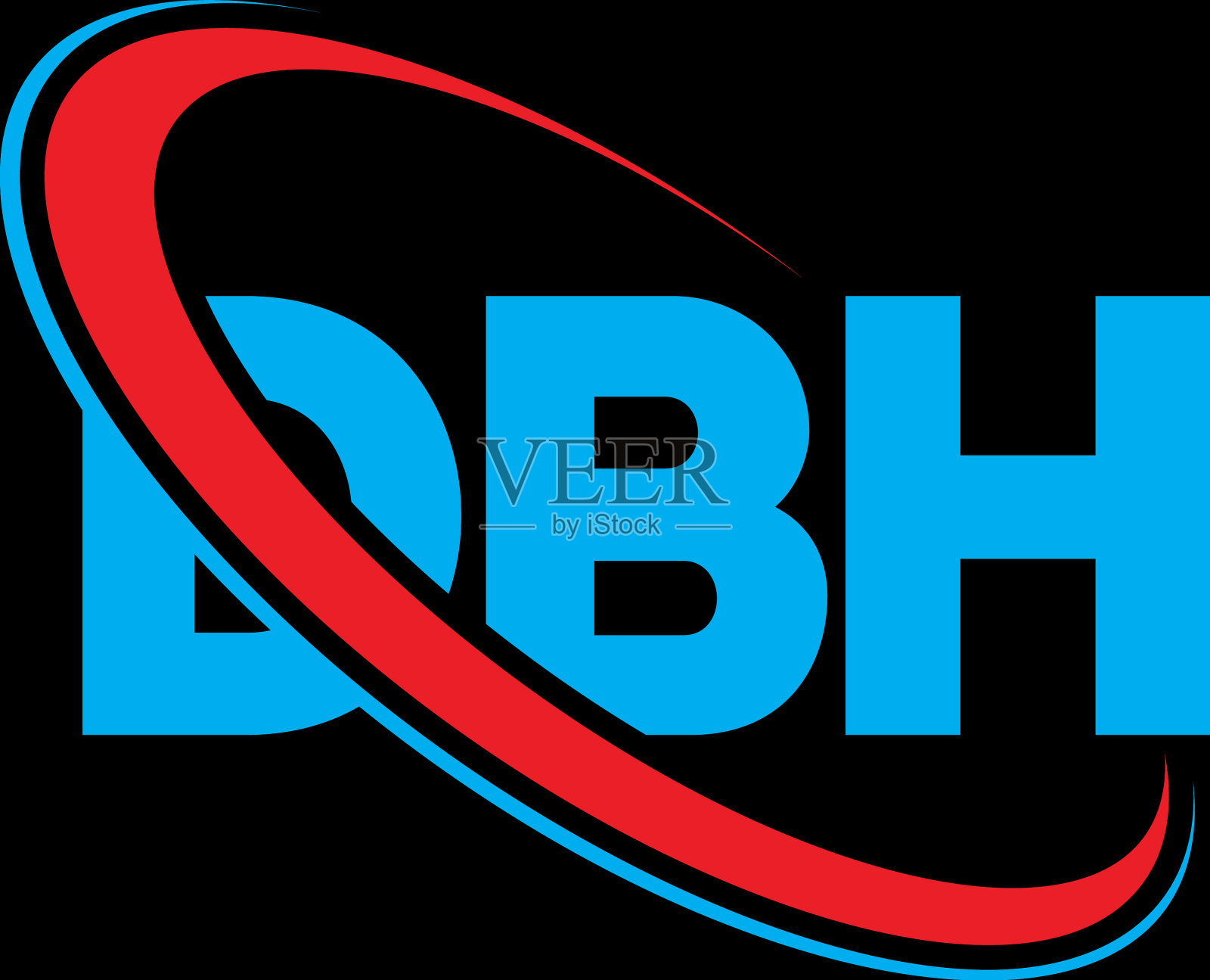 DBH标志DBH字母DBH标志设计插画图片素材