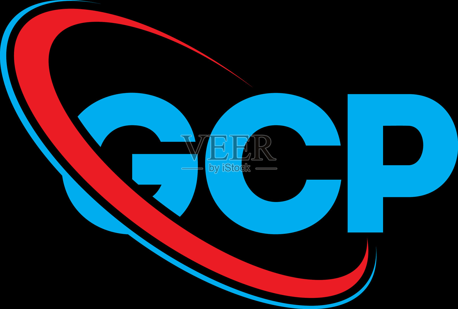 GCP标志GCP字母GCP字母标志设计插画图片素材