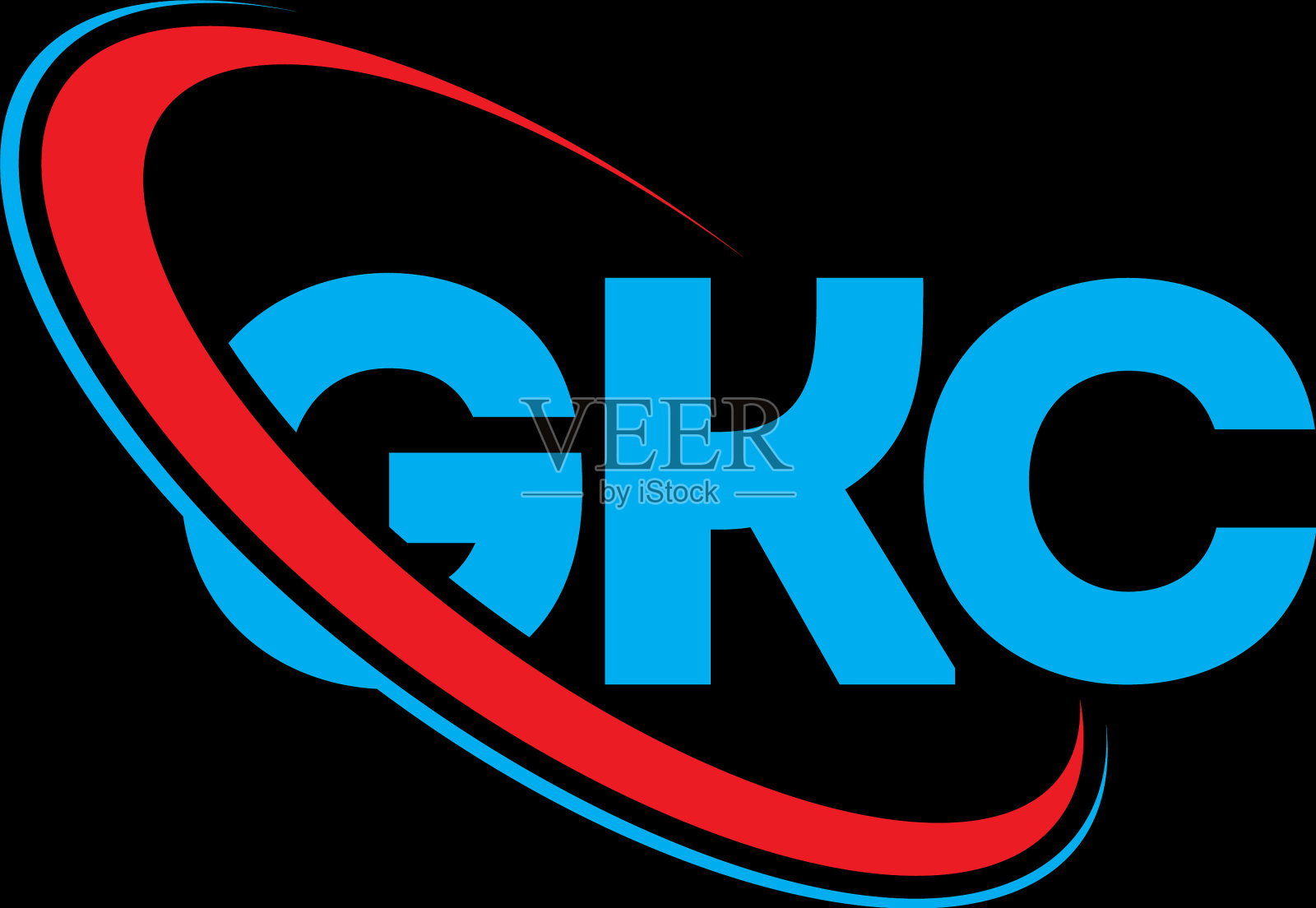 GKC标志GKC字母标志设计插画图片素材
