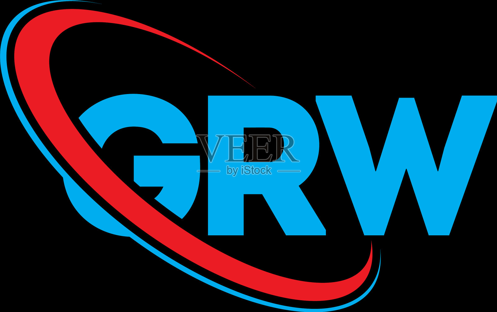 GRW标志GRW字母GRW字母标志设计插画图片素材