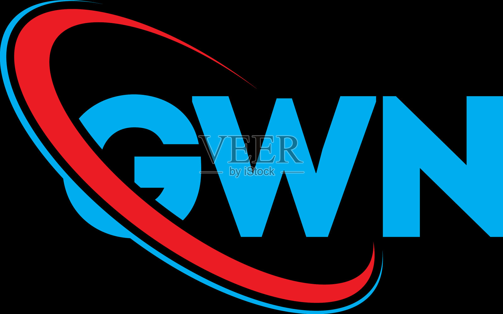 GWN标志GWN字母GWN字母标志设计插画图片素材