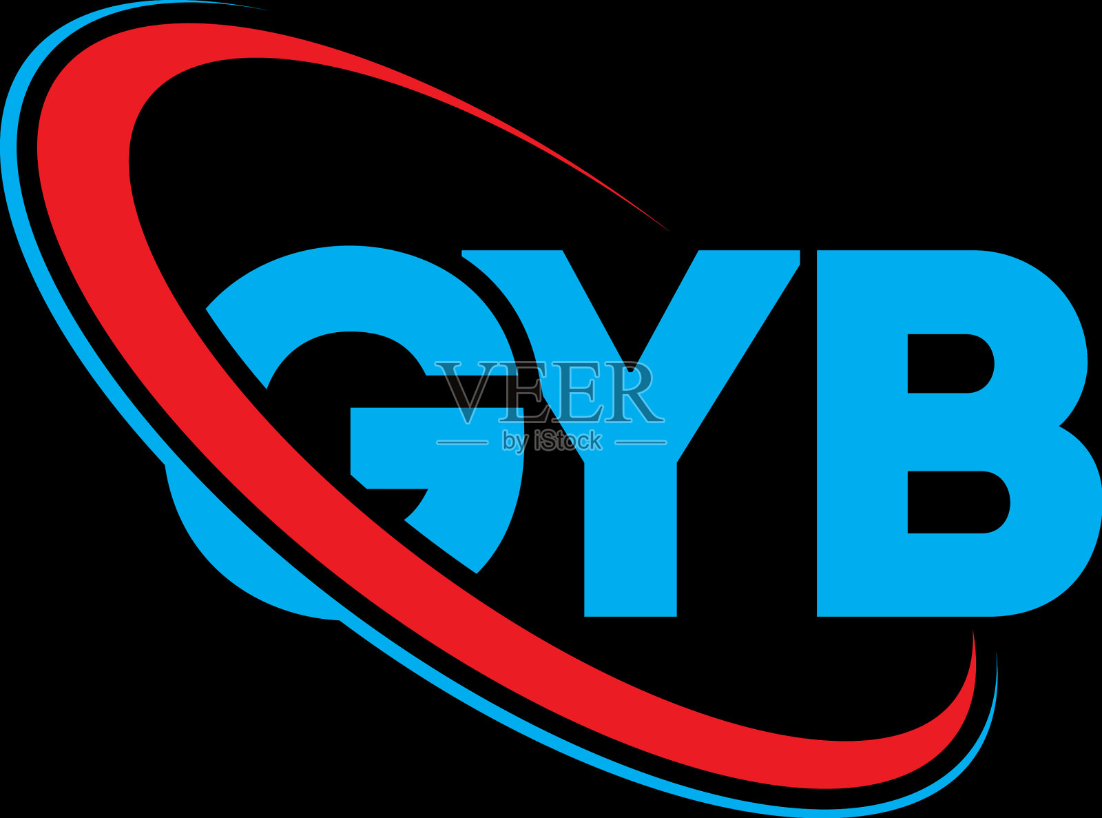 Gyb标志Gyb字母Gyb字母标志设计插画图片素材