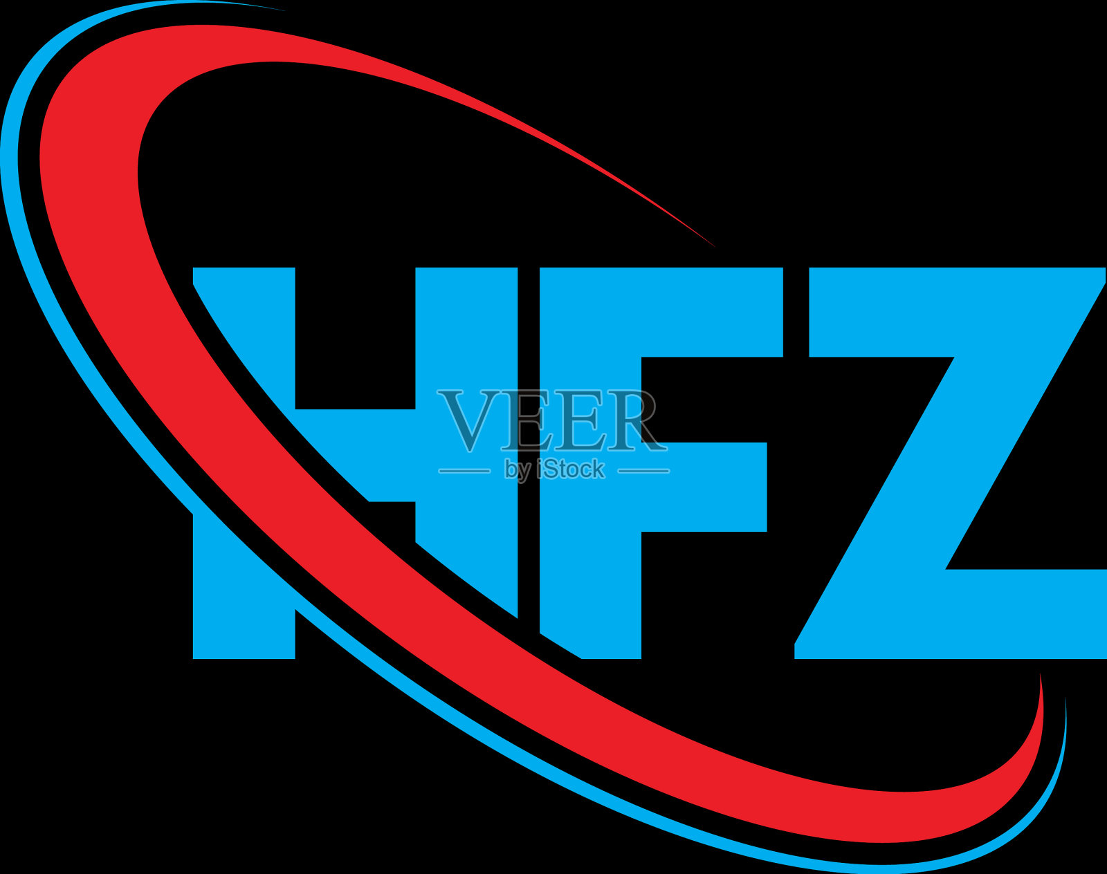 HFZ标志HFZ字母HFZ标志设计插画图片素材
