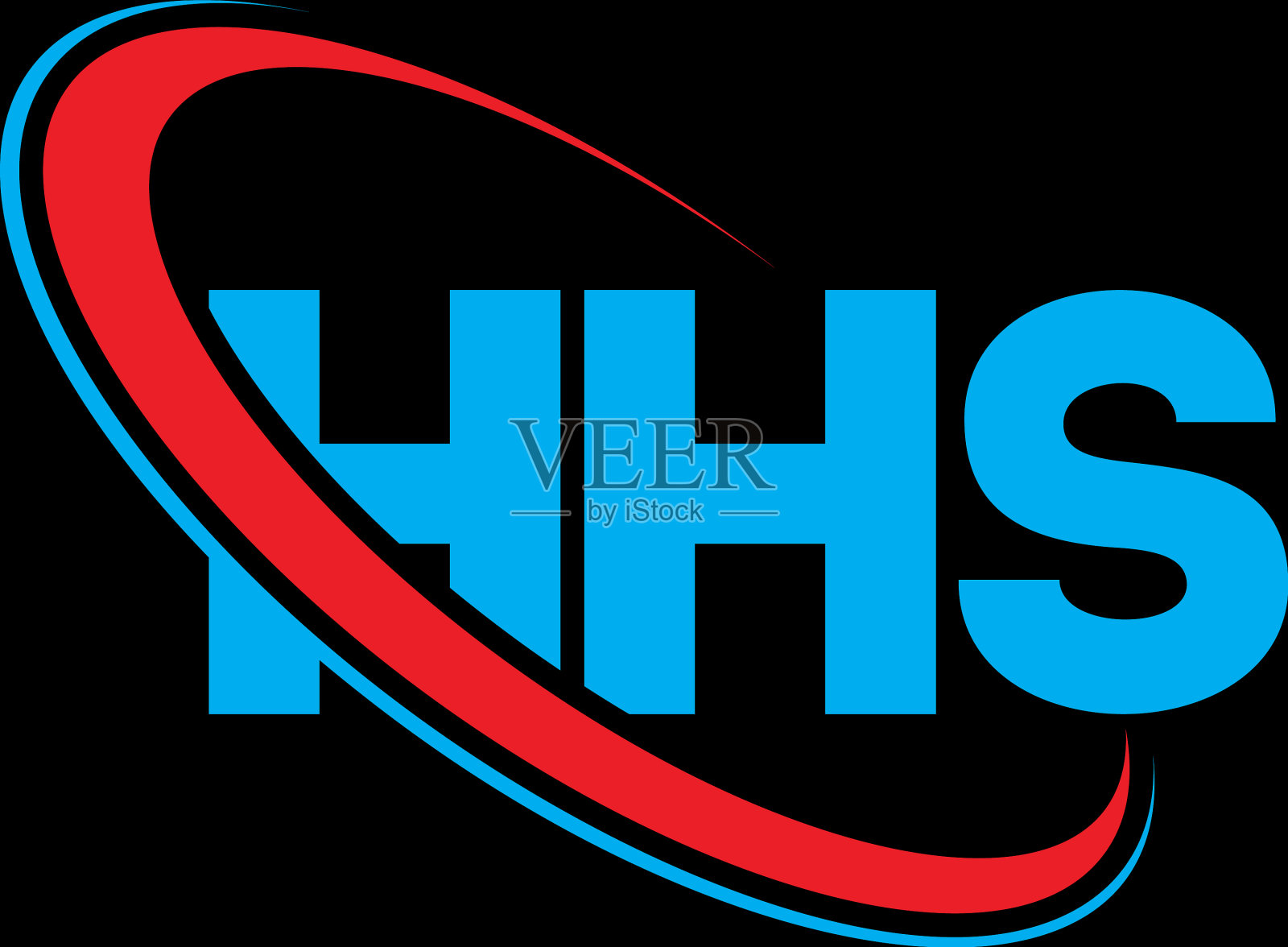 HHS标志HHS字母HHS字母标志设计插画图片素材