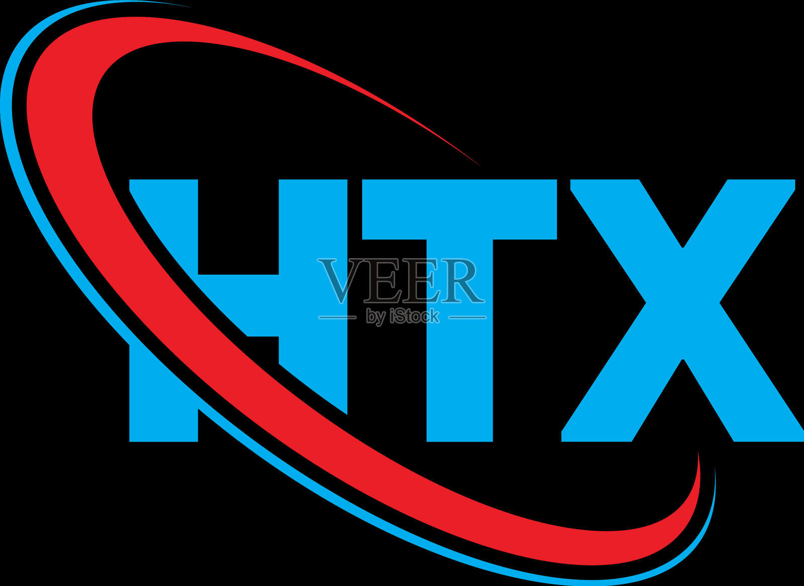 HTX标志HTX字母HTX字母标志设计插画图片素材