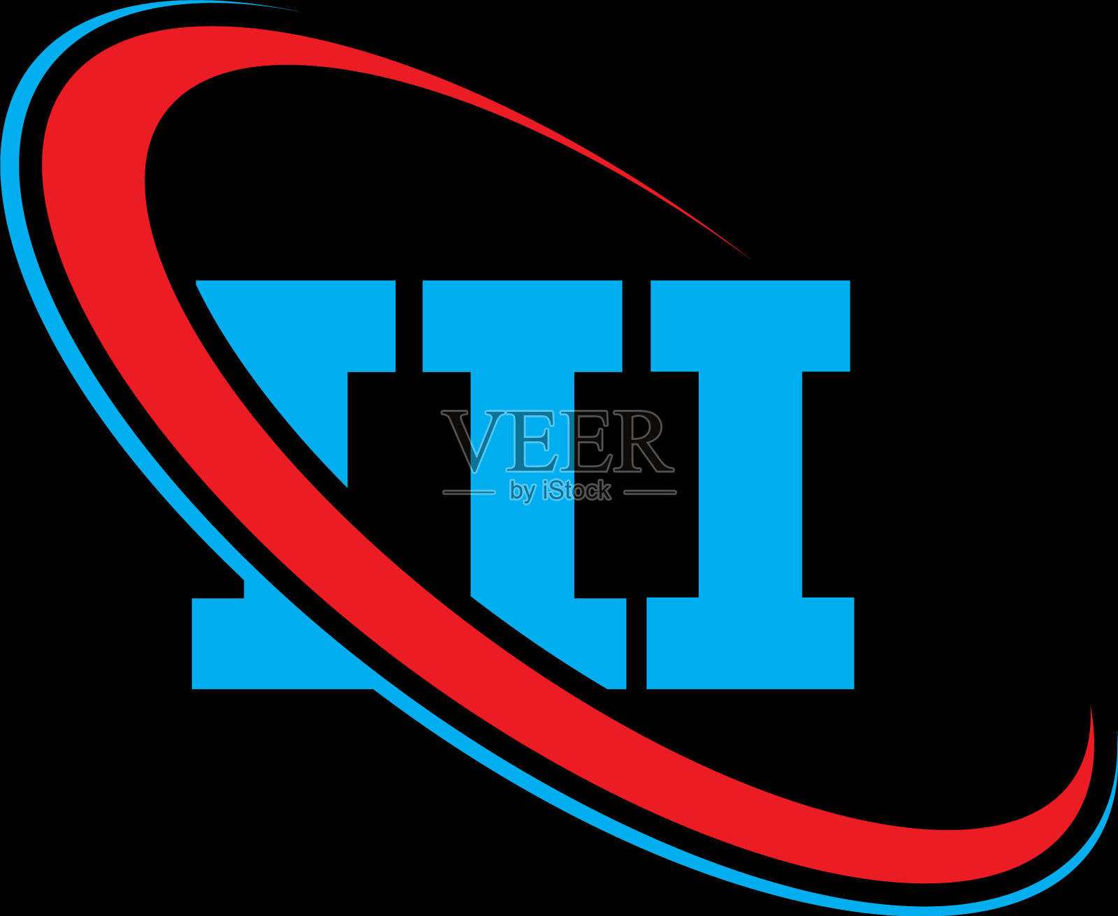 Iii字母logo Iii字母logo设计插画图片素材