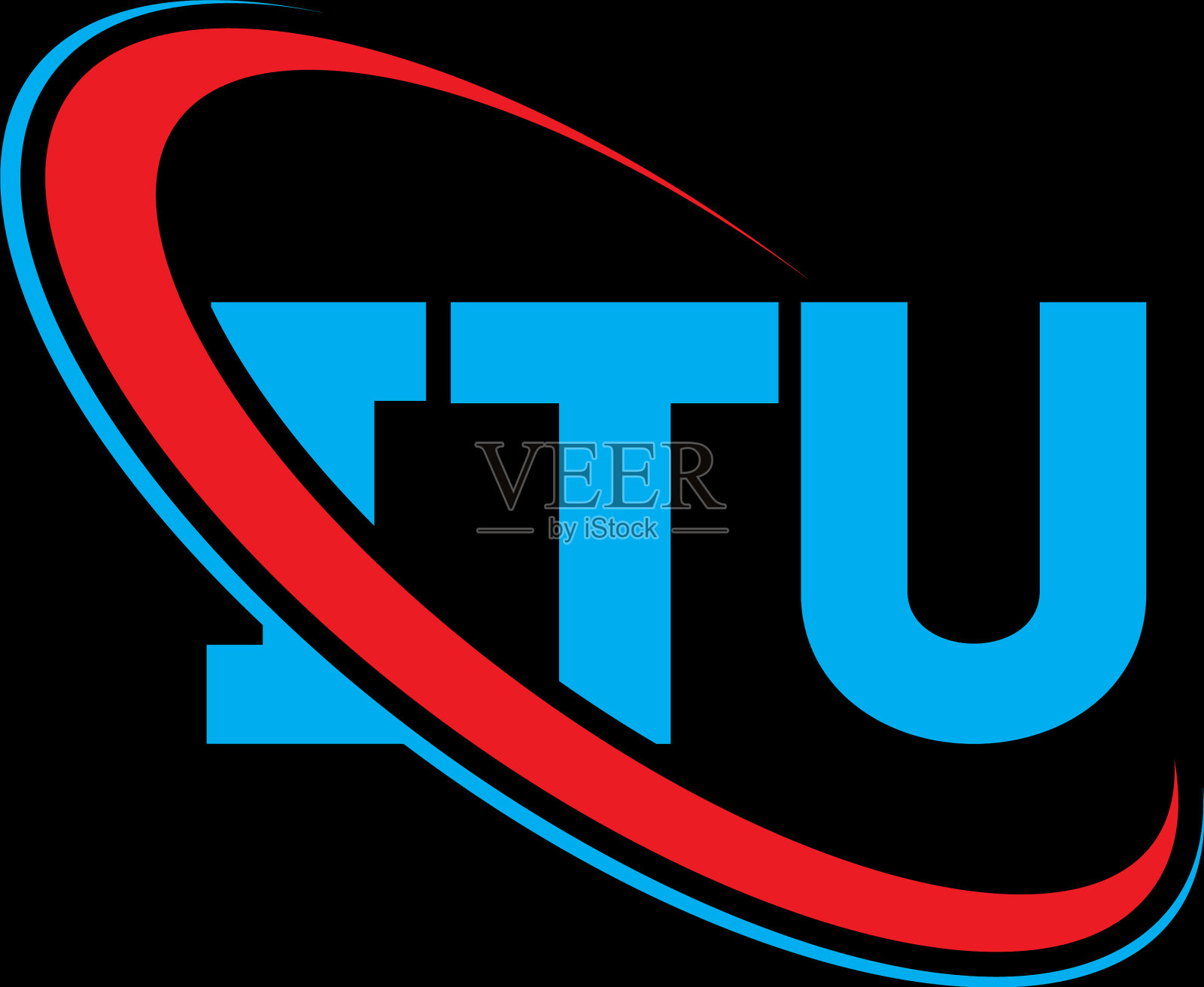 电联标志电联字母电联字母标志设计插画图片素材